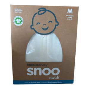 Happiest Baby Snoo Organic Sleep Sack Swaddle Size Medium 12-18 Lbs; 2-4 Months